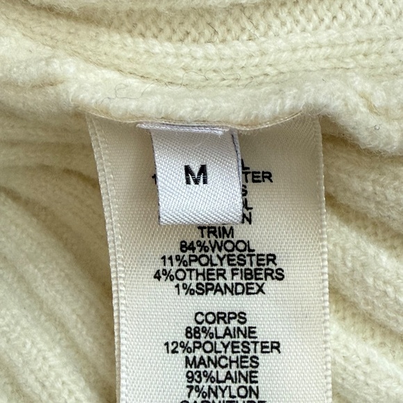 Rebecca Taylor Loop Knit Turtleneck Sweater Medium - Picture 7 of 9